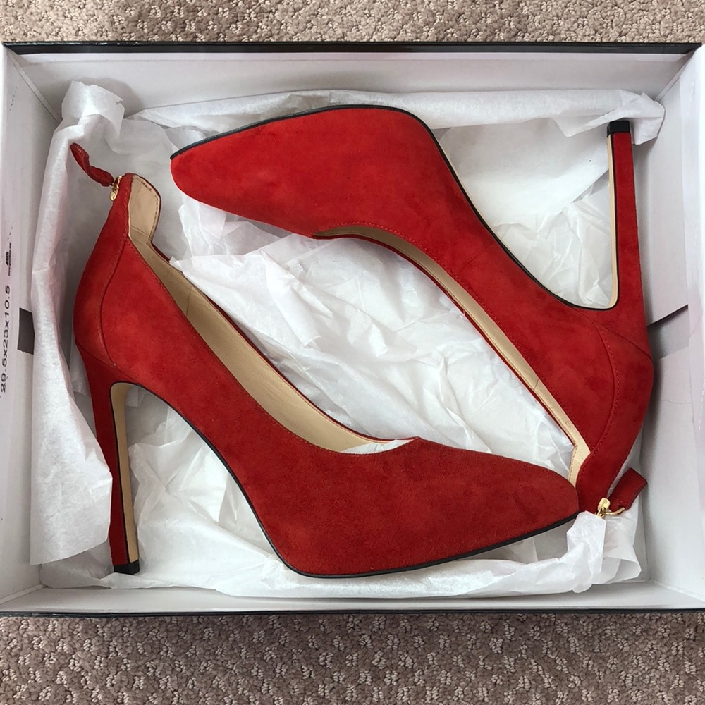 Beautiful tall red heels